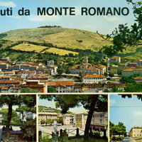Panorama di Monte Romano nel 1974