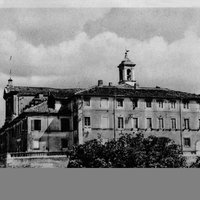 Monte Romano Chiesa Parrocchiale (lato nord)  &ndash; 1952