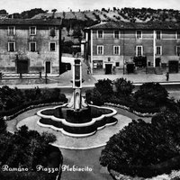 Monte Romano Piazza Plebiscito - 1957