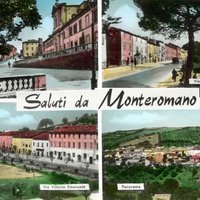 Saluti da Monte Romano Quattro vedute diverse del 1972