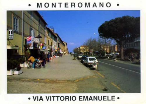 Monte Romano Via Vittorio Emanuele - 1998